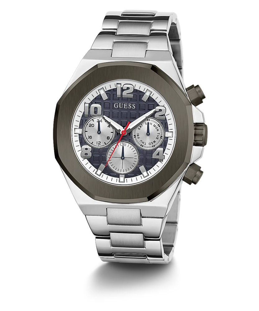 Reloj para hombre Guess U1249G original acero inoxidable, plateado