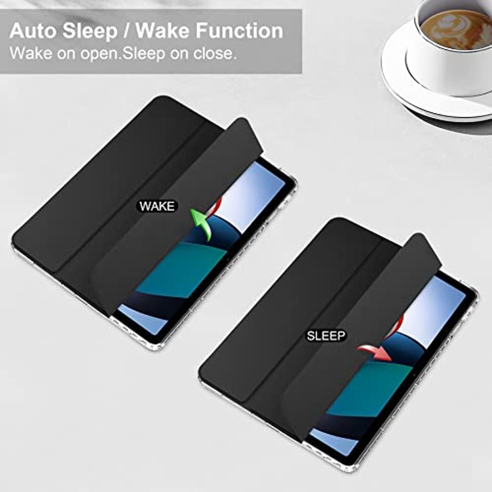 XunyLyee Funda para Xiaomi Redmi Pad 2022 10.61 Auto Sleep/Wake Stand  Protectora Cover, Negro