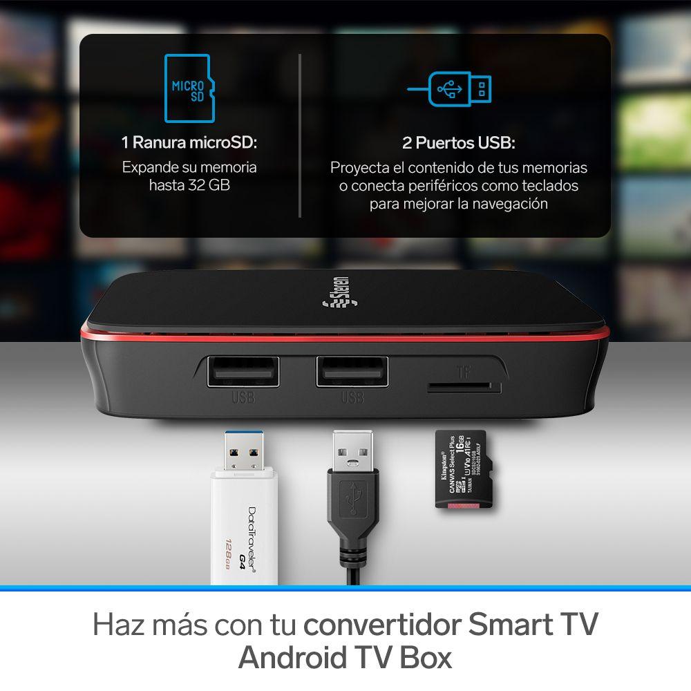 Convertidor De TV Normal A Smart TV, Android TV Box Steren, INTV-110 : Precio  Guatemala