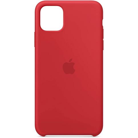 Funda silicona con cuerda iPhone 11 (rojo) - Nombre + Nombre