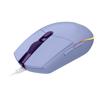 Mouse Óptico De 6 Botones Para Juegos, USB, Color Lila, G203 LIGHTSYNC Logitech