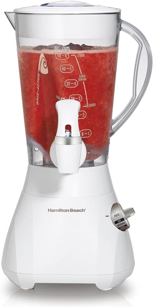 HAMILTON BEACH WAVE-ACTION BLENDER, ROJO LICUADORA