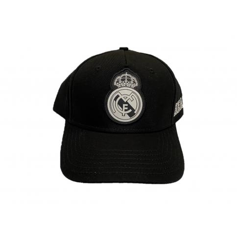 Gorra Escudo Negra/Gris Real Madrid