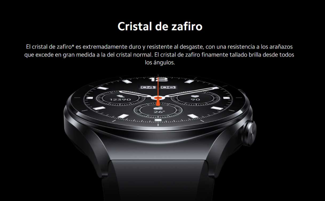 Xiaomi Watch S1 Acero Inoxidable con Correa de Cuero Negro - Tecnomundo