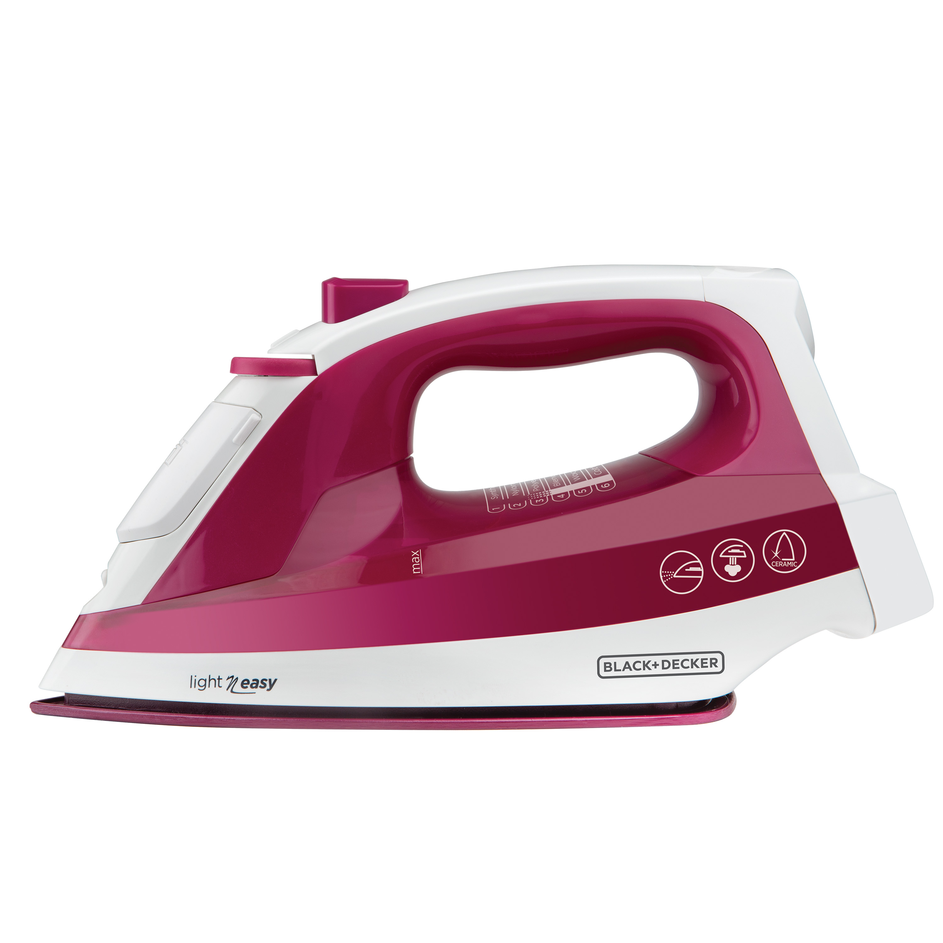 Plancha Black & Decker Suela De Vapor Variable D3501