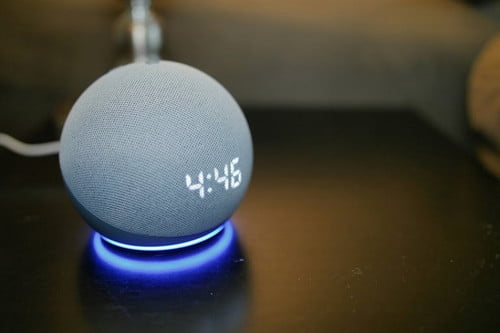 Parlante Inteligente Echo Dot 4 Azul con Alexa