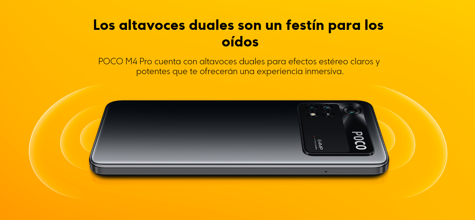 Xiaomi Poco M4 Pro 8GB-256GB Amarillo Liberado - Punto Naranja